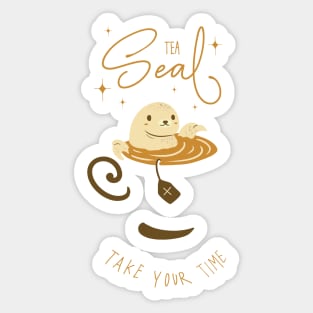 Tea Seal Sticker